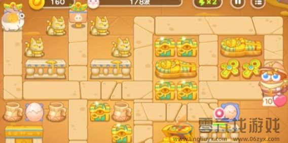 《保卫萝卜4》法老归来第2关通关攻略(图3)