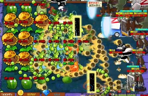 植物大战僵尸杂交版挑战模式第五十八关怎么过(图7)